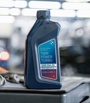 Олива моторна TwinPower Turbo Longlife-04 SAE 0W30 (1 Liter) BMW 83212465854