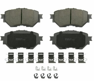 Колодки дискового тормоза MAZDA BJY73328ZA